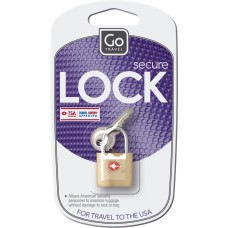 GO Travel  Brass TSA Keylock