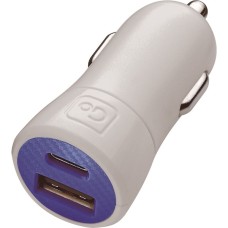 Go Travel In-Car USB-A & USB-C Charger + (4.8A)