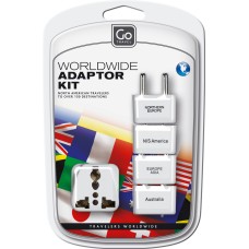 GO Travel  Worldwide Adaptor Kit